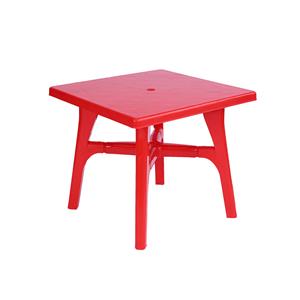 Plastic tables and chairs