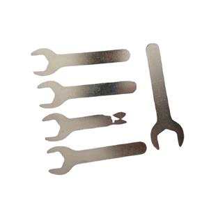 Simple single end wrench iron sheet