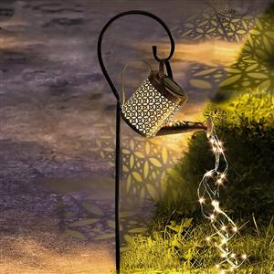 Hollow lawn lamp, outdoor showerhead ground insertion lamp